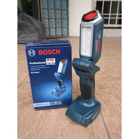 Bosch Professional Battery Lamp GLI 18V 300 Without Battery Carton