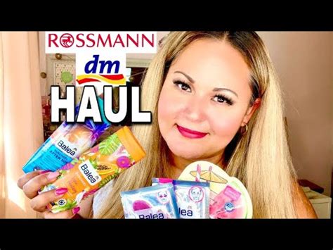 XXL DROGERIE HAUL DM ROSSMANN HAUL Juni 2022 Drogerie Neuheiten