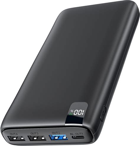 Batterie Externe Mah Power Bank Hiluckey W Charge Rapide