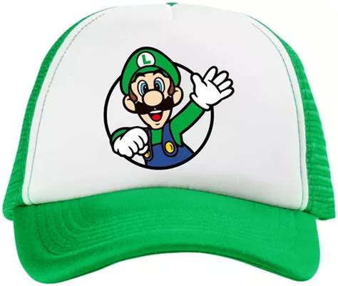 Gorras Mario Bros Luigi Personajes Imagen Ni O O Adulto En Venta En