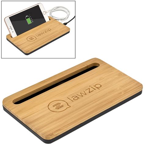 Starline 5w Bamboo Desktop Wireless Charger El183 10683