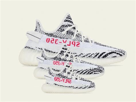 Zebra Adidas Yeezy Boost 350 V2 “zebra” Shoes Restock Price And More Details Explored