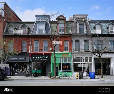 Toronto Ontario Canada May 6 2022 Older Neighborhoods Of Toronto