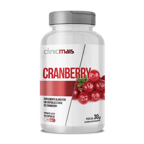 Cranberry Caps Clinicmais Fsl Farma Drogaria E Farm Cia De