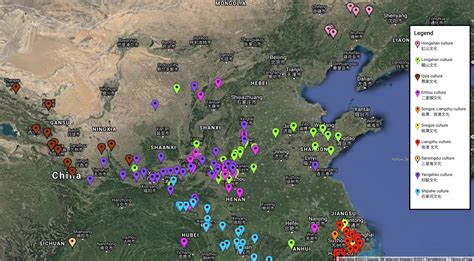 Neolithic Asia Map