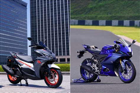 2021 Yamaha R15 V40 R15m Aerox 155 India Launch Highlights Price Starts At Rs 129 Lakh