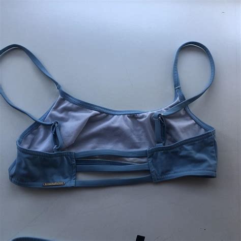 Cute Sky Blue Bikini Set From PLT Flattering Scoop Depop