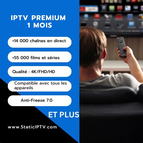 Abonnement Iptv D Mois Le Meilleur Service