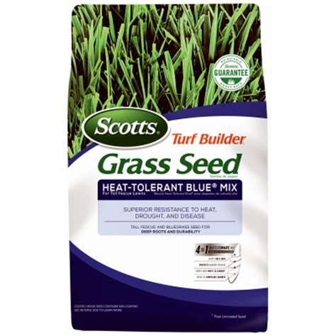 Scotts 3 Lb 750 Sqft Coverage Turf Builder Heat Tolerant Blue Seed