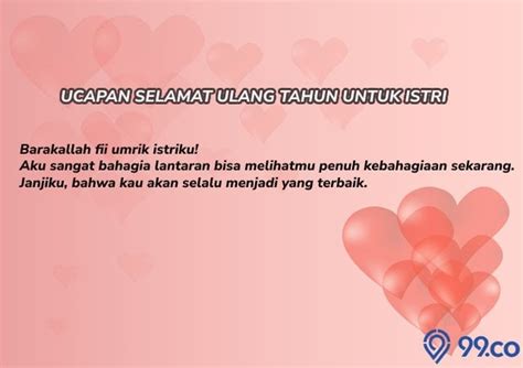 70 Ucapan Selamat Ulang Tahun Untuk Istri Tambah Romantis