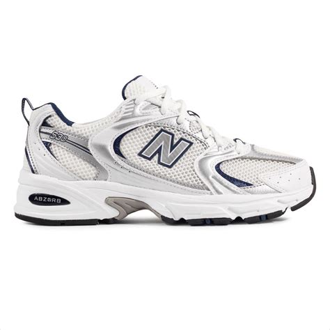 Tenis New Balance Brancos - Tênis New Balance 530 Unissex Branco / Marinho