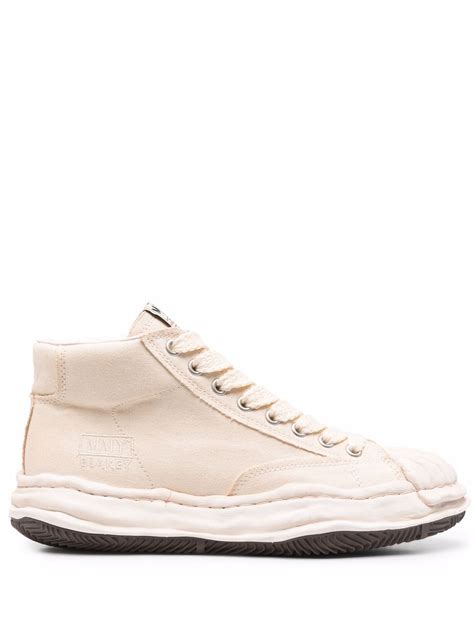 Купить Maison Mihara Yasuhiro высокие кеды A08FW709 за 37386р. с доставкой