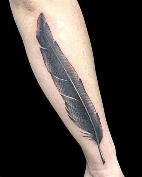 Top 72+ crow feather tattoo super hot - vova.edu.vn