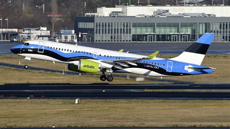 AirBaltic A220 300 Estonian Flag Livery Berlin Aviation Spotting