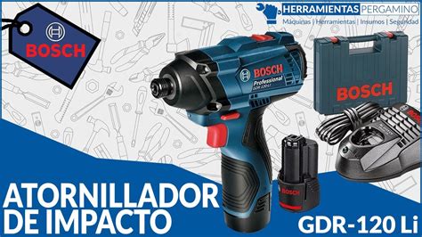 ATORNILLADOR LLAVE DE IMPACTO BOSCH GDR 120 Li ARGENTINA