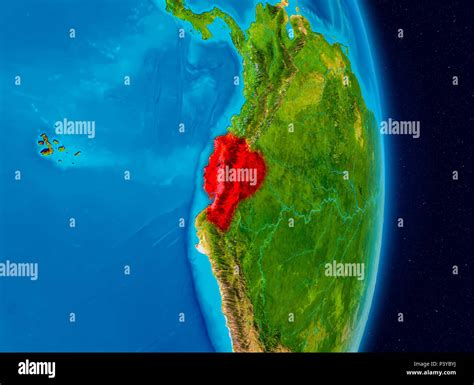 Ecuador Satellite Image Hi Res Stock Photography And Images Alamy