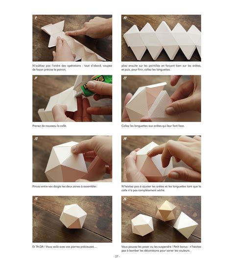 Boule Papier Origami Place Card Holders Diy