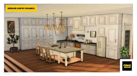 Kessler Kitchen Cc Pack Cc For The Sims Sixam Cc Modern