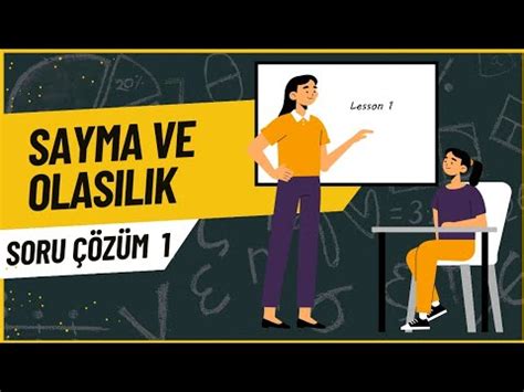 SAYMA VE OLASILIK SORU ÇÖZÜM 1 10 SINIF MATEMATİK TYT YouTube