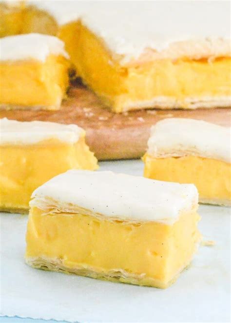 Vanilla Custard Slice Recipe The Cooking Collective Recipe