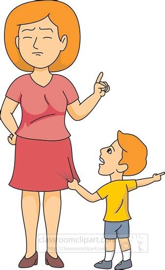 Angry Mom Clipart