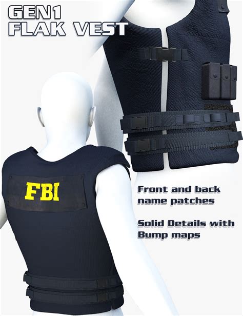 Flak Vest | Daz 3D