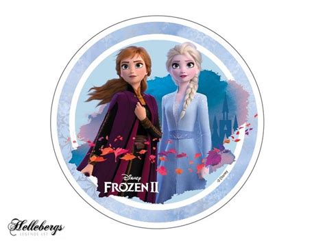 Frozen Kageprint Nem Frost Frozen Kage Alletiders Disney