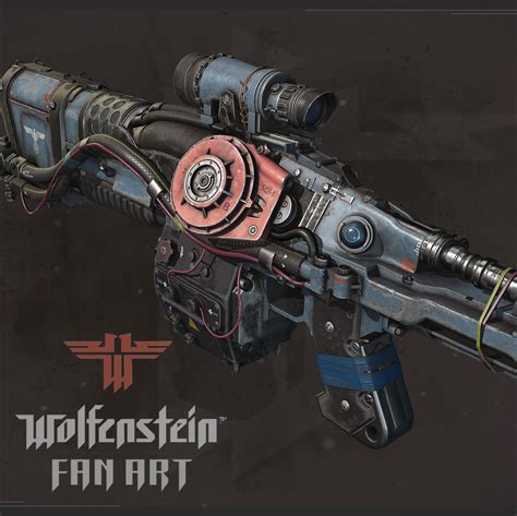 ArtStation - Wolfenstein 2: Laserkraftwerk - FanArt