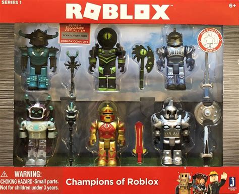 Roblox Champions Of Roblox Six Figure Pack With Exclusive