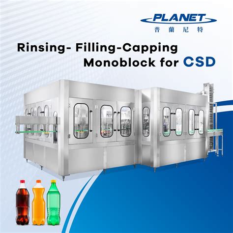 Automatic Carbonated Soft Drinks Beverage Soda Water Csd Pet Filling