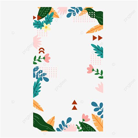 Instagram Stories Clipart Hd PNG Border Story Instagram Leaf Plant