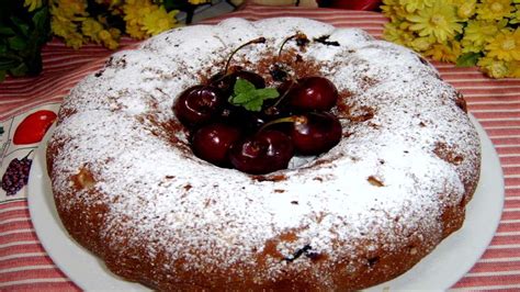 G Teau Bundt Au Babeurre Et Aux Cerises E Savoir