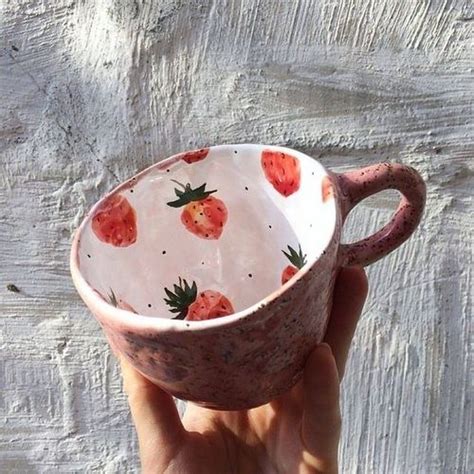 Картинка с тегом Strawberry Mug And Coffee Pottery Mugs Ceramics