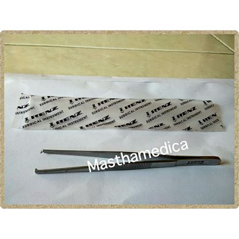 Jual Pinset Sirurgis Pincet Cirurgys Skin Forcep Renz Forceps Germany