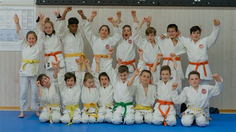 Sch Ler Team U Vwj Verein Wettkampf Judo Regensdorf