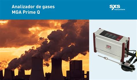 Analizador De Gases MGA Prime Q SXS Medioambiente