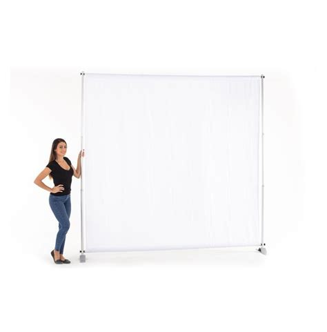 8' x 6' Adjustable Banner Stand | Vu Line Direct. More Money in Your Rocket!