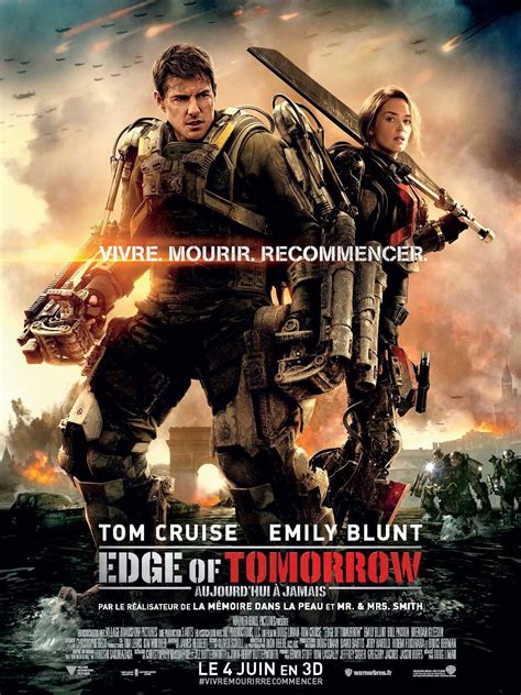 Edge Of Tomorrow en Blu Ray : Edge of Tomorrow (Blu-ray 3D) - Blu-ray