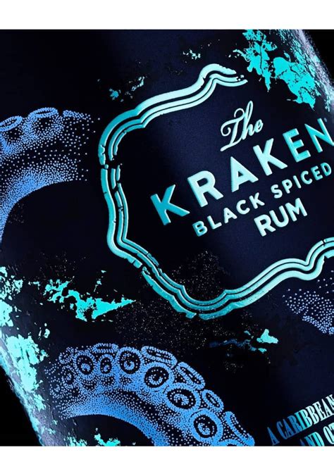 Kraken Limited Edition Deep Sea Bioluminescence Rum From T