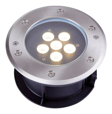 Lampara De Piso Sumergible Led Chicago 7w Satinado Tecnolite 2 254