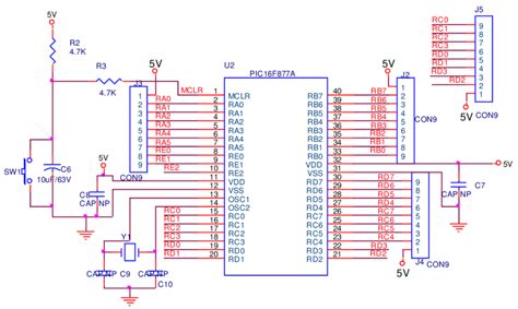 Microcontroller Circuit Download Scientific Diagram