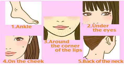 If You Have Mole On One Of These 7 Places In Your Body This Is What It