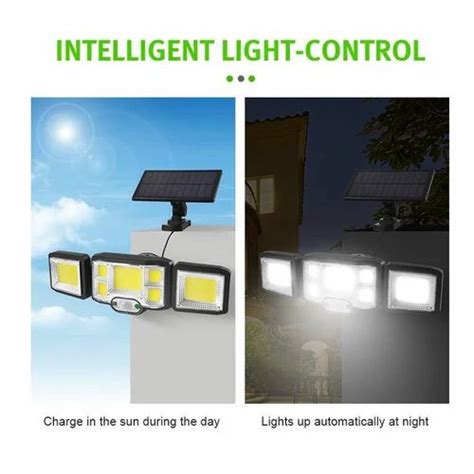 Homehop 192 COB LED Solar Motion Sensor Wall Light For Outdoor Home At