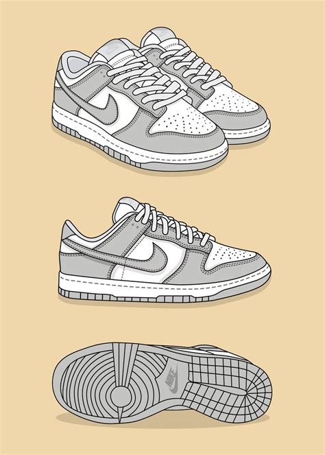 Nike Dunk Template