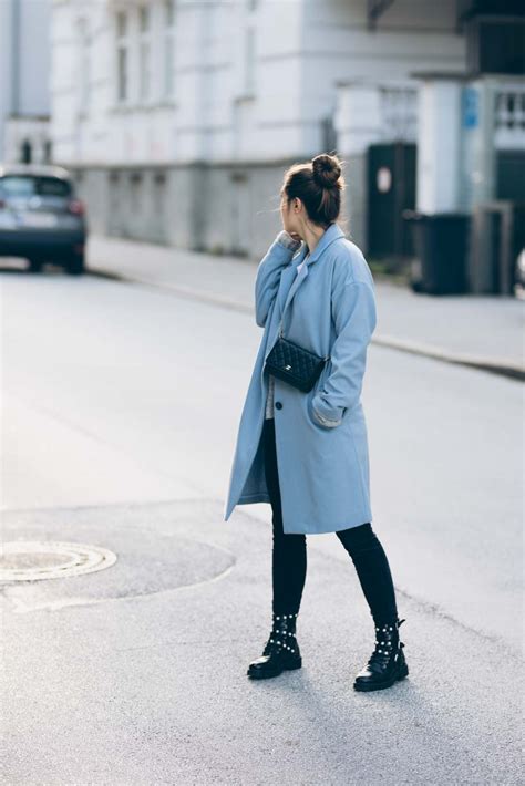 Outfit: Baby Blue | Colorful Coat For Fall - You rock my life