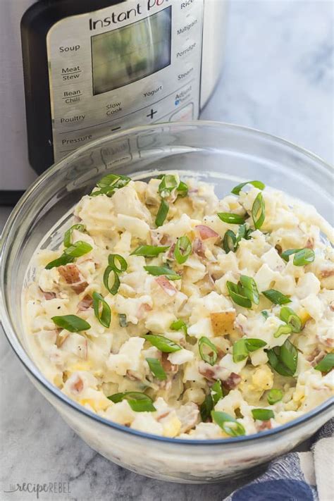 Easy Instant Pot Potato Salad With Video The Recipe Rebel