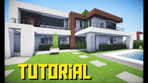 •minecraft• Como Fazer Uma {casa Muito Moderna} Youtube