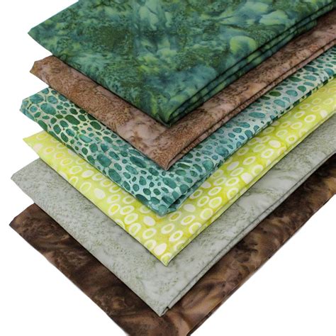 Fat Quarters Bundle Earthy Tones Overdale Fabrics