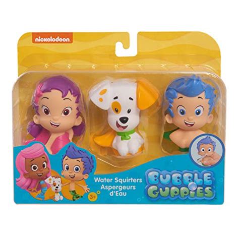 Bubble Guppies Bath Toy Set Inludes Oona Gil And Bubble Puppy Water