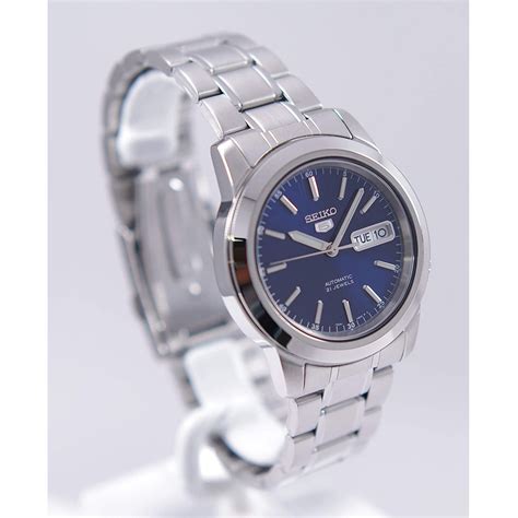 Seiko Snke K Automatic Jewels Blue Dial Stainless Steel Men S